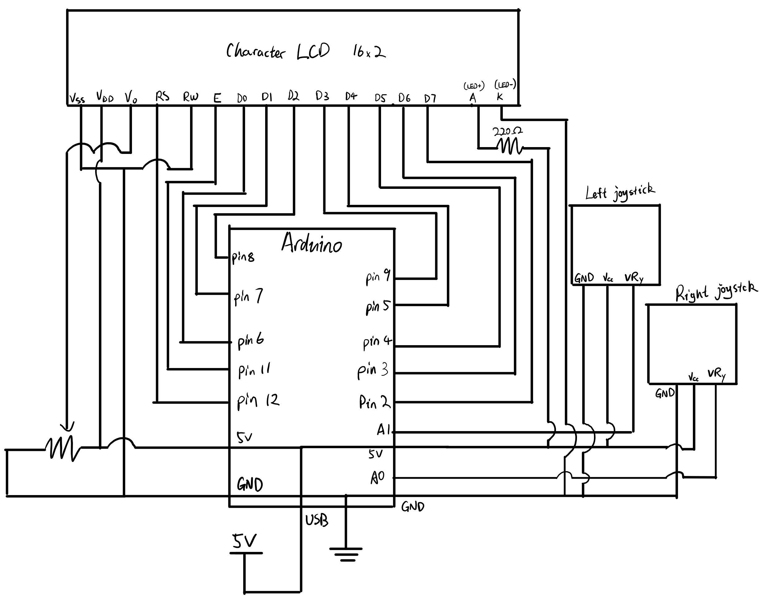 Circuit drawing